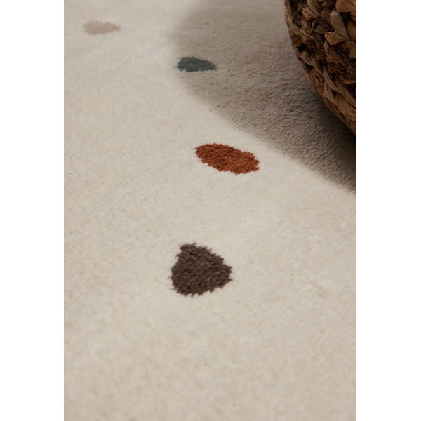 Krem dječji tepih 200x290 cm Funny Dots – Hanse Home-image-3