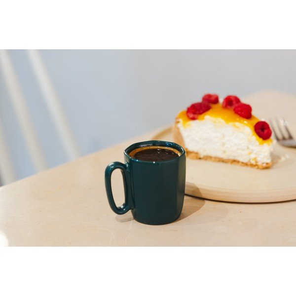 Tamno zelene šalice u setu 2 kom za espresso od kamenine 80 ml Fuori – Vialli Design-image-1
