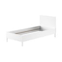 Bijeli dječji krevet od masivnog bora bez podnice 90x200 cm Eva – Vipack