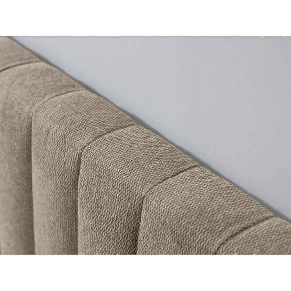 Bež/u prirodnoj boji bračni krevet s podnicom 180x200 cm Oceane – Bobochic Paris-image-3