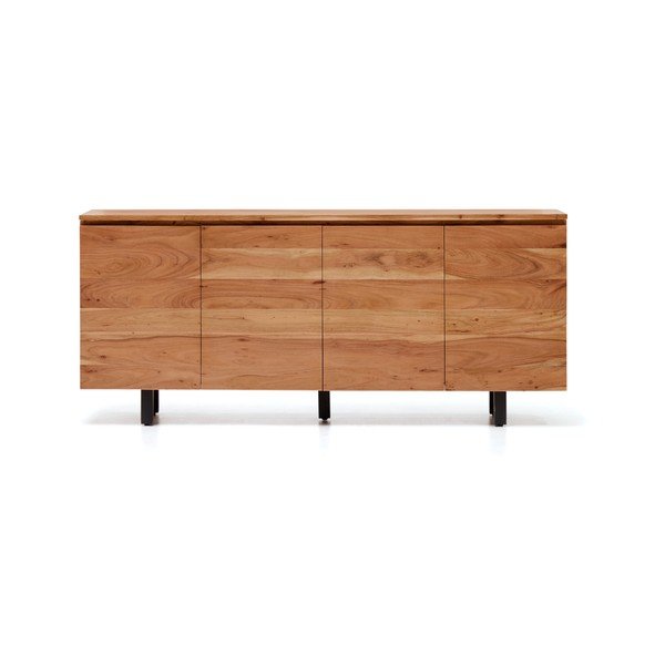 Komoda od masivnog bagrema u prirodnoj boji 200x88x40 cm Uxue – Kave Home