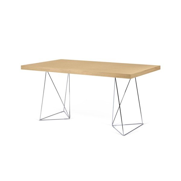 Svijetlo smeđi stol TemaHome Multi, dužina 180 cm-image-4