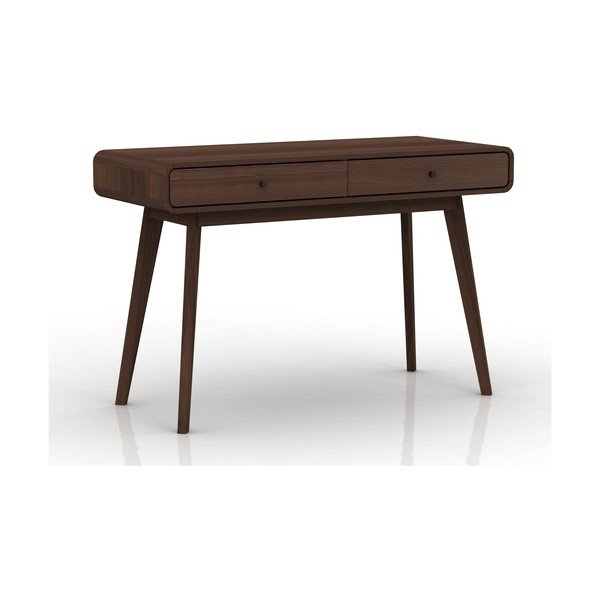 Radni stol u dekoru oraha 50x120 cm Cassie – Støraa-image-1