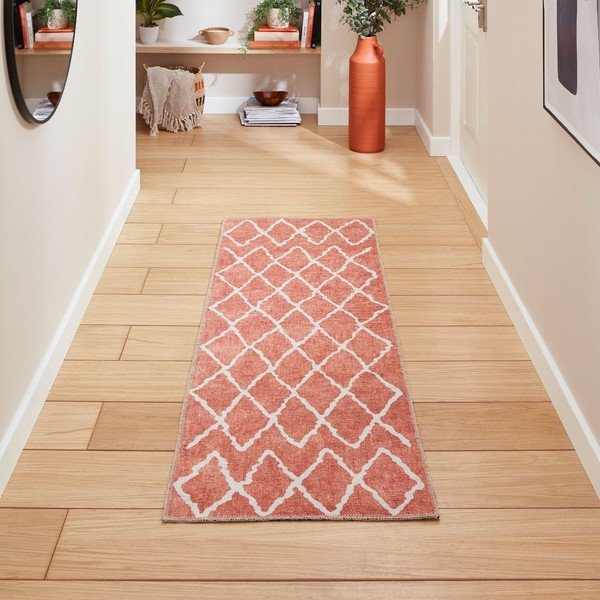 Narančasta periva staza 76x230 cm Coral Orange – Think Rugs-image-1