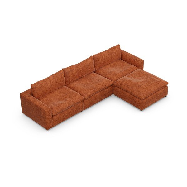 Ciglasta kutna garnitura (promjenjiva) Moonlight – Furninova -image-3