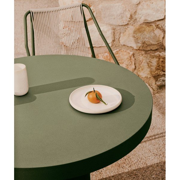 Okrugao vrtni stol betonski ø 90 cm Aiguablava – Kave Home-image-3