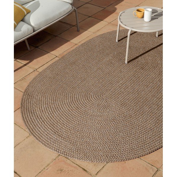 Smeđi unutarnji i vanjski tepih 160x230 cm Despas – Kave Home-image-2