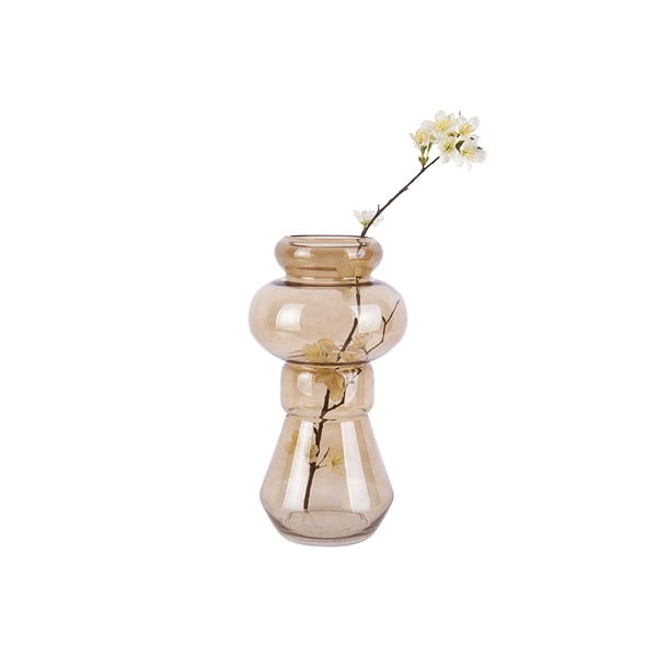 Vaza od smeđeg stakla PT LIVING Morgana, visina 35 cm-image-2