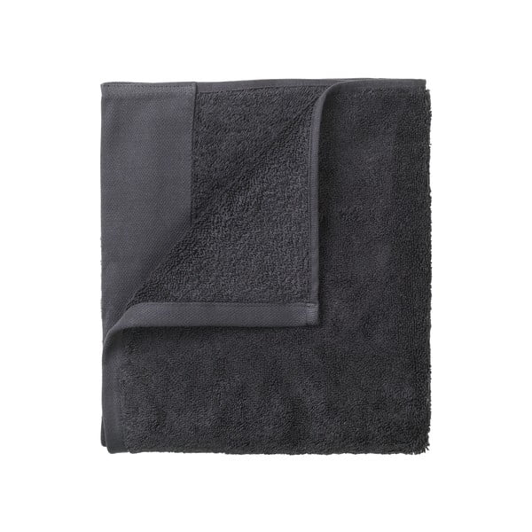 Set od 4 tamnosiva ručnika Blomus, 30 x 30 cm