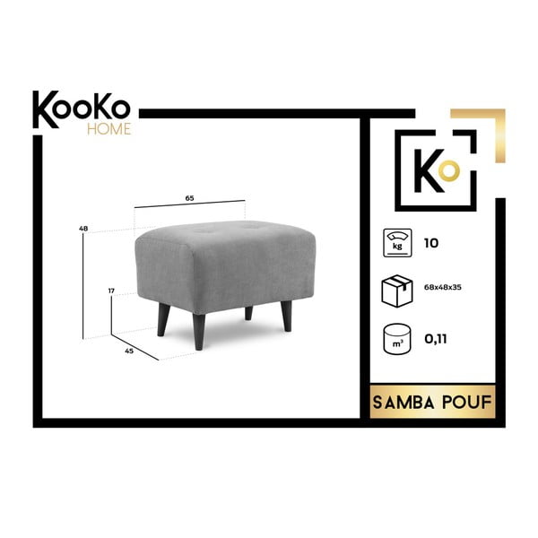 Siva podnožja Kooko Home Samba-image-1