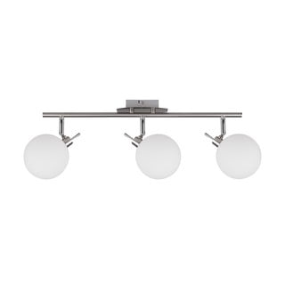 Stropna lampa srebrne boje sa staklenim sjenilom 12x62 cm Ghost - Candellux Lighting