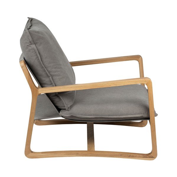 Siva drvena vrtna stolica Azenon - Côté Table-image-3