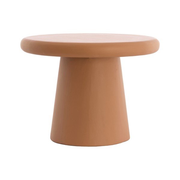 Okrugao stolić za kavu boje terakote ø 60 cm Kulona – Light & Living