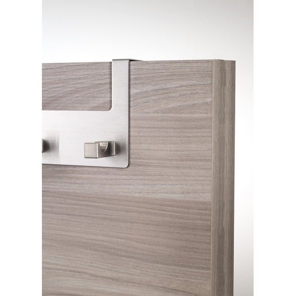 Metalna vješalica za vrata u srebrnoj boji 32 cm Yale – Tomasucci-image-3