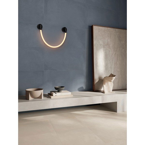 Bijela/mat crna željezna LED zidna lampa Ilane – Nova Luce-image-1