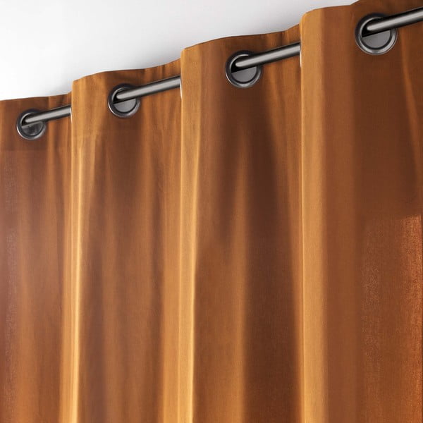 Smeđa zavjesa 135x260 cm Twily – douceur d'intérieur-image-1