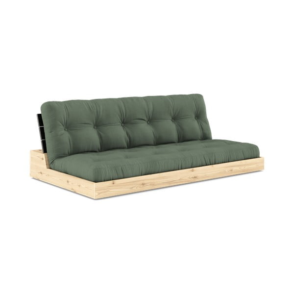 Zelena sklopiva sofa 196 cm Base – Karup Design