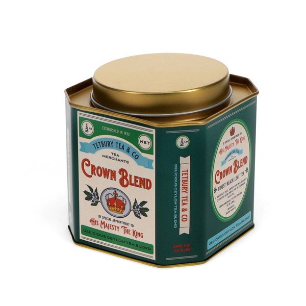 Metalna posuda za namirnice za čaj Crown Blend – Rex London
