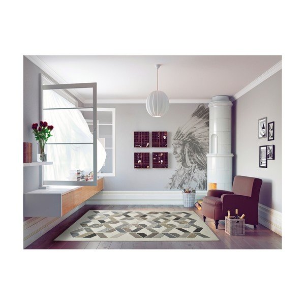 Bež tepih Universal Kerala Cusmo Beige, 160 x 230 cm-image-1