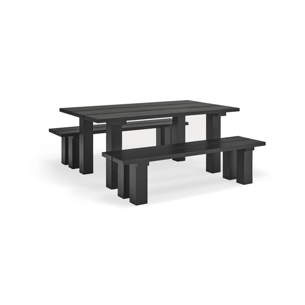 Blagovaonski stol s pločom stola od borovine 100x180 cm Banda – Teulat-image-4