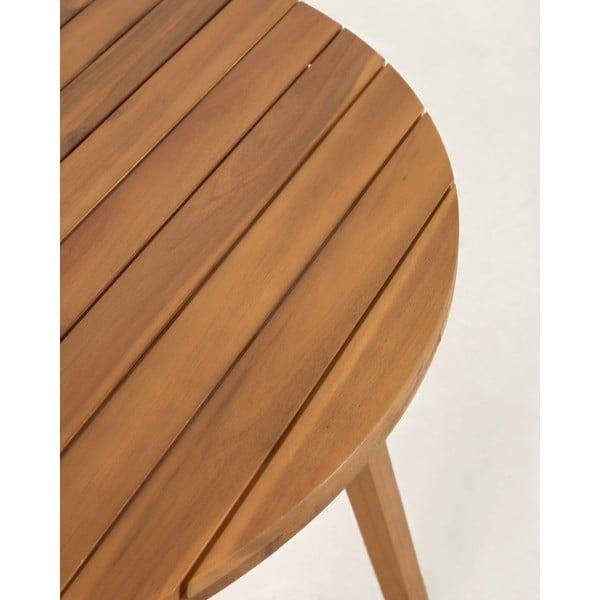 Vrtni blagovaonski stol od bagremaKave Home Vilma, ø 90 cm-image-3