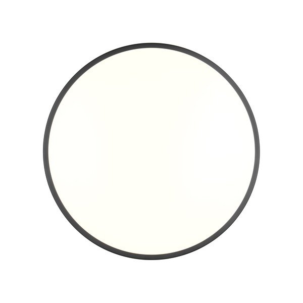 Crno-bijela LED stropna svjetiljka ø 38 cm Loody – Reality-image-3