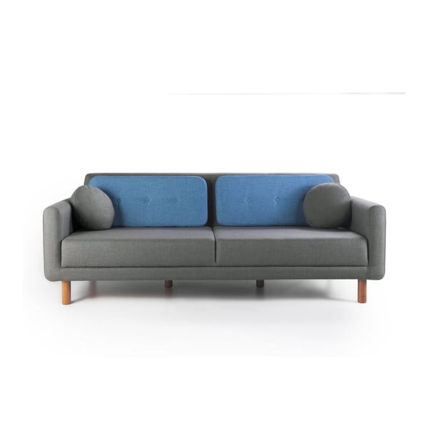 Sofa na razvlačenje Bubi Grey / Blue