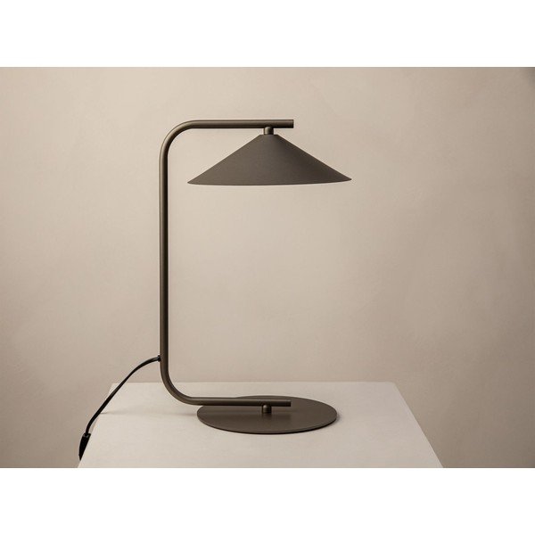 Smeđa metalna stolna lampa (visina 42 cm) Nocte – Micadoni -image-2