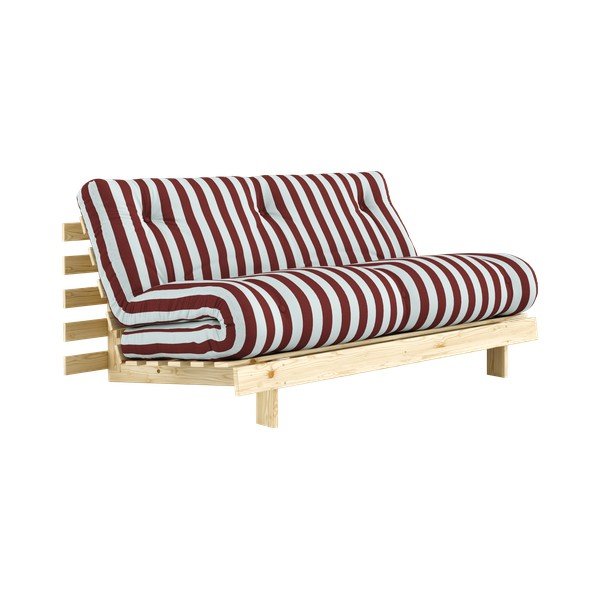 Bordo/svijetlo plava sklopiva sofa 160 cm Roots – Karup