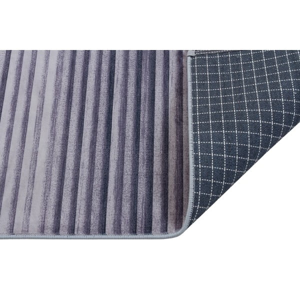 Sivi perivi tepih 160x100 cm - Vitaus-image-2