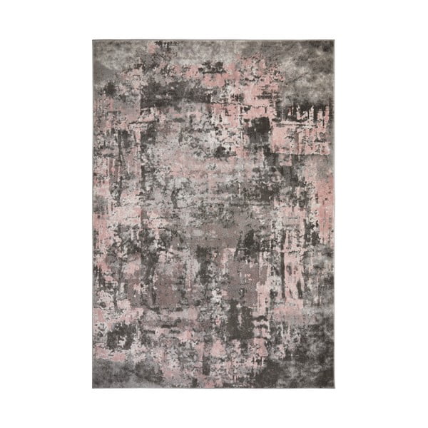 Sivo-ružičasti tepih Flair Rugs Wonderlust, 120 x 170 cm