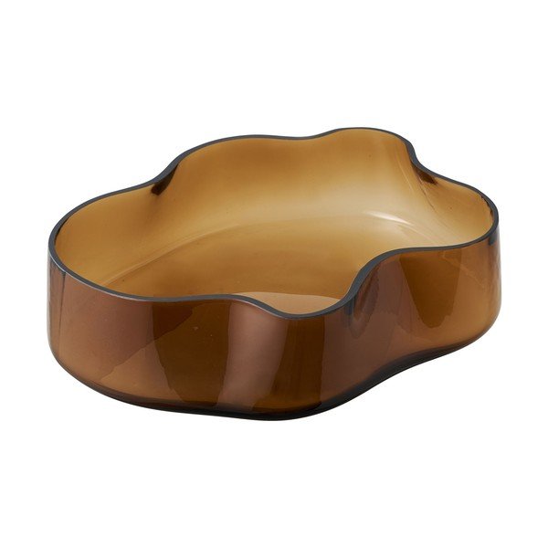 Stakleni ukrasni pladanj 29,5x24 cm – House Nordic