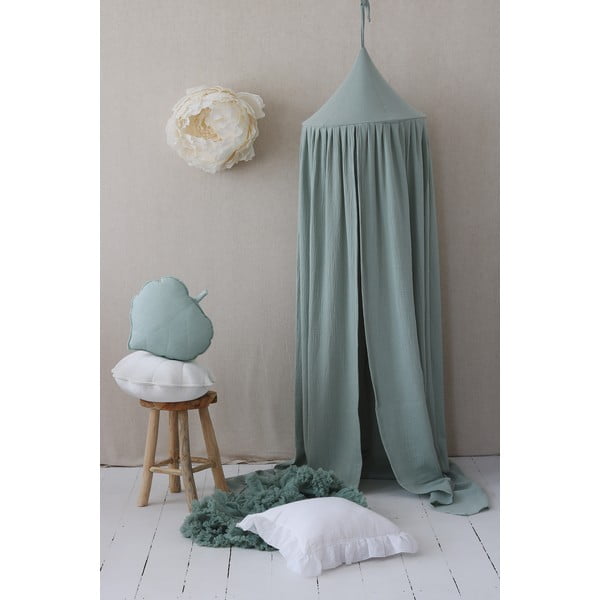 Zeleni pamučni baldahin Mint - Moi Mili-image-1