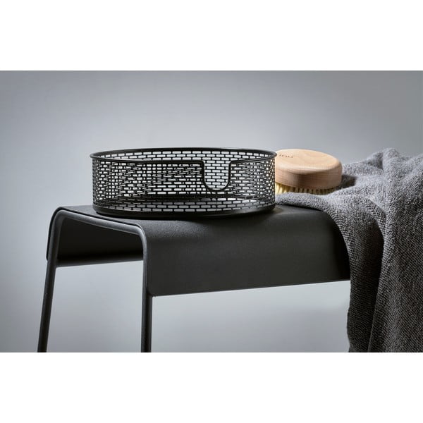 Crna metalna košara za pohranu Zone Inu, ø 20 cm-image-2
