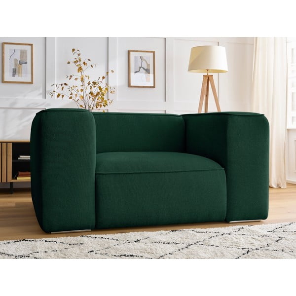 Tamno zelena fotelja Zephyr – Bobochic Paris-image-1