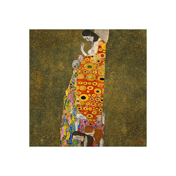 Reprodukcija slike Gustava Klimta - Hope II, 40 x 40 cm