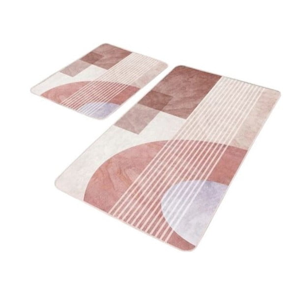 Od samta kupaonske prostirke u setu 2 kom 60x100 cm – Mila Home