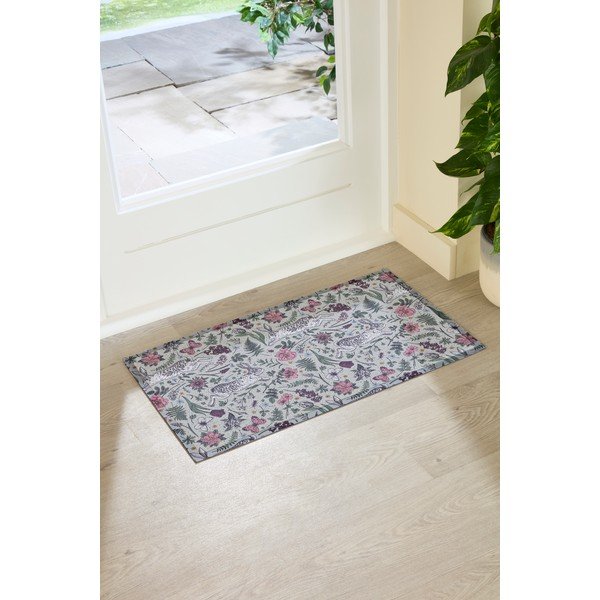 Otirač od PVC-a 40x70 cm Hare Wildflowers – Artsy Doormats-image-2