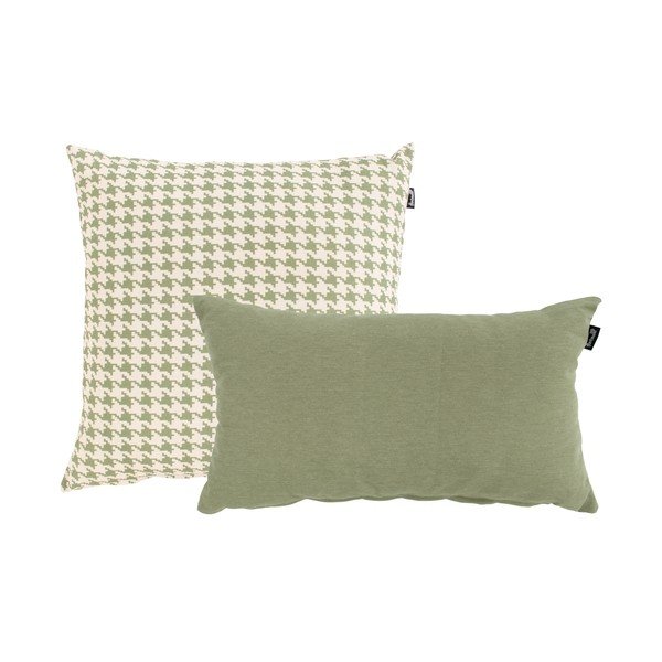 Zeleno bijeli vanjski jastuk Hartman Poule, 50 x 50 cm-image-2