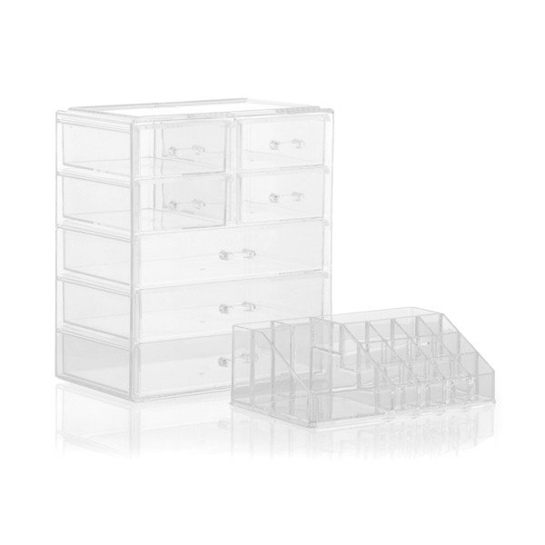Prozirni organizator kozmetike InnovaGoods-image-3