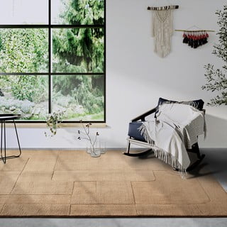 Bež ručno rađen vuneni tepih 120x170 cm Charlotte – Villeroy&Boch