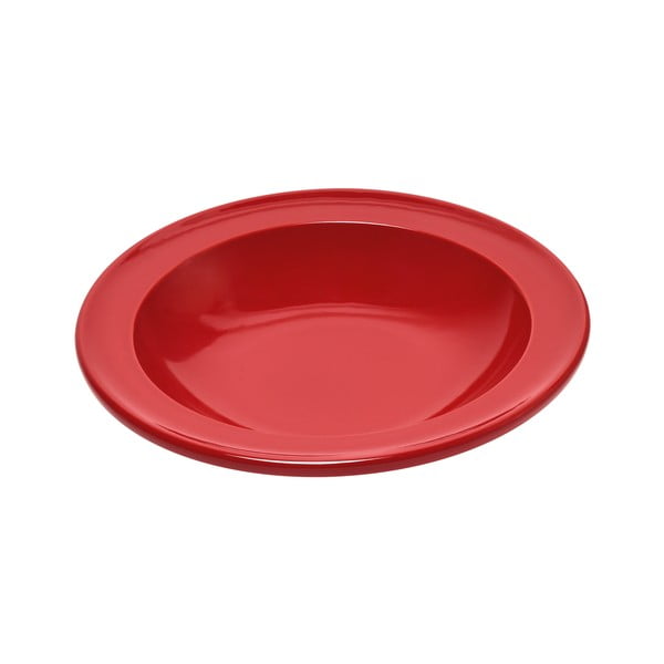 Crveni keramički tanjur za juhu Emile Henry, ⌀ 22,5 cm