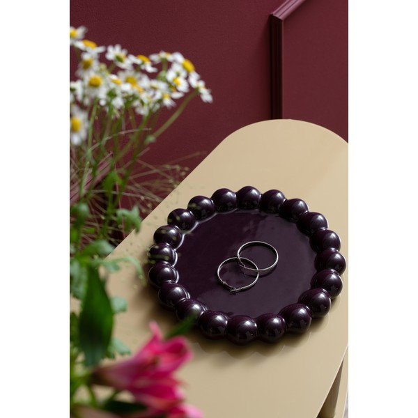 Keramički ukrasni pladanj ø 20 cm Cadiz Dotty – PT LIVING-image-1