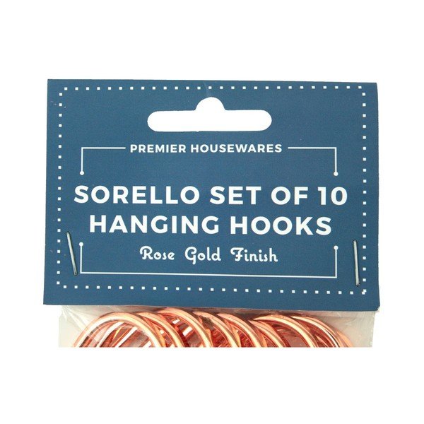 Set od 10 ružičastih kuka Premier Housewares-image-4