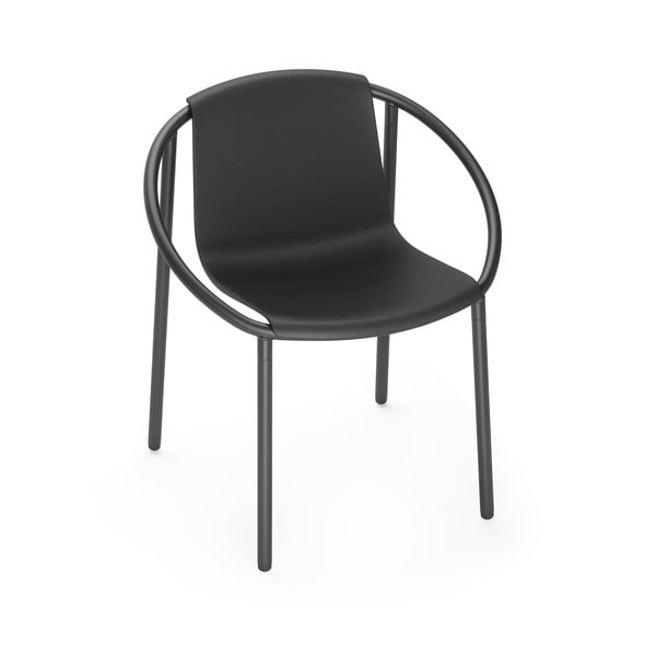 Crna blagovaonska stolica Ringo - Umbra-image-3