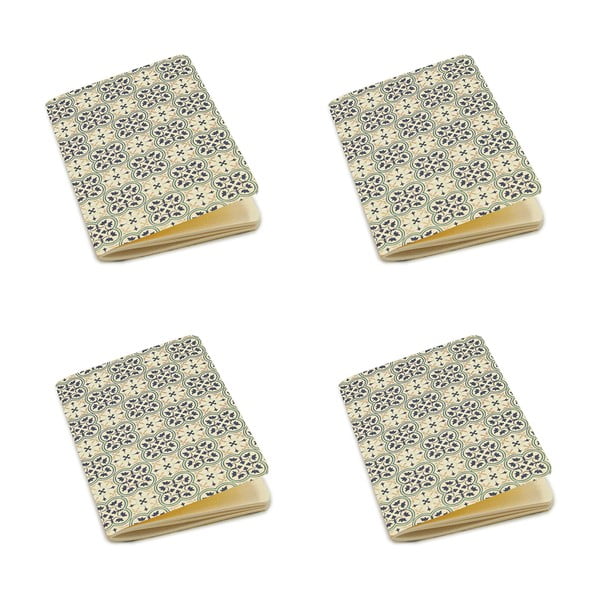 A6 bilježnice u setu 192 stranica 4 kom Quadrilobe – Kartos-image-2