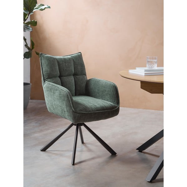 Zelene podstavljene blagovaonske stolice u setu 2 kom Marilla – Unique Furniture-image-1