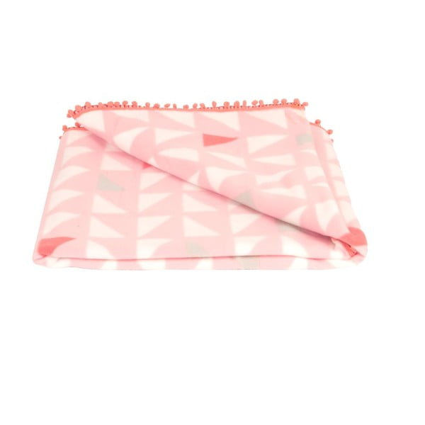 Triangles Pink deka, 180x150 cm-image-2