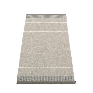 Sivi unutarnji i vanjski tepih 60x125 cm Belle Concrete – Pappelina