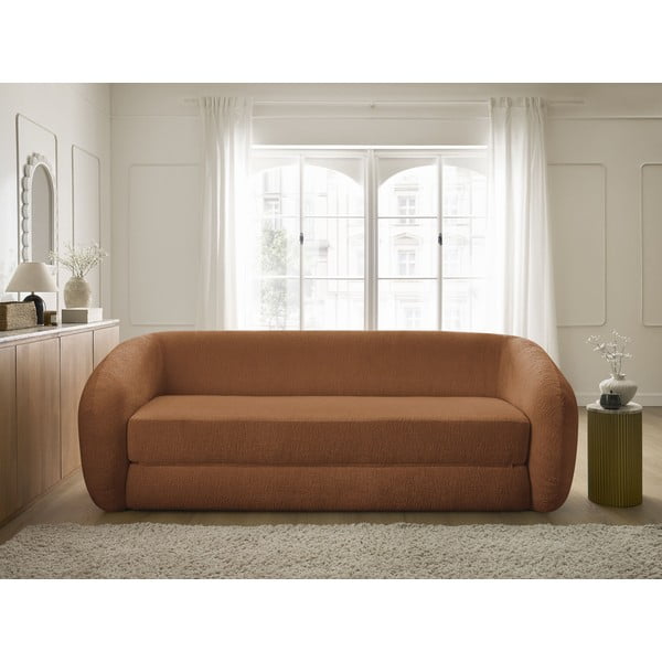 Ciglasta sklopiva sofa od šenila 228 cm Neyo – Bobochic Paris-image-1